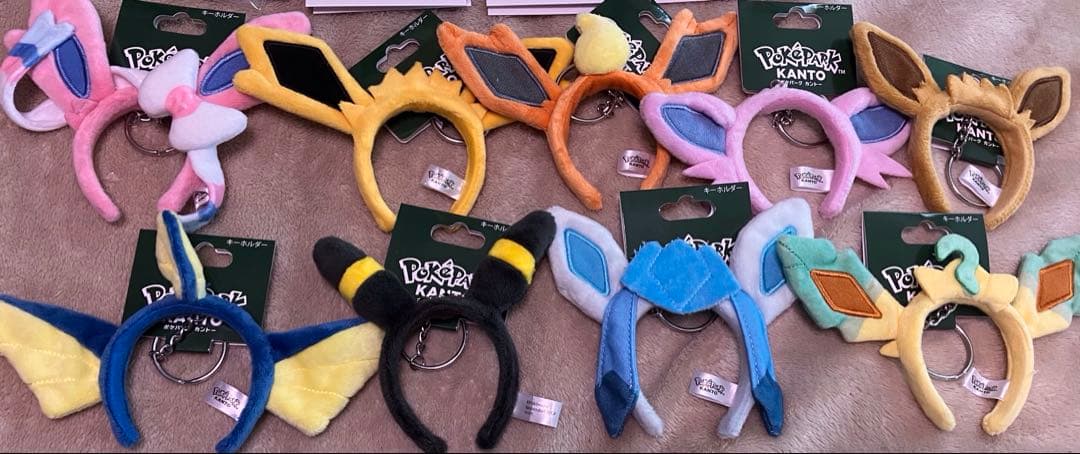 ポケパークカントー　アクリルキーホルダー カチューシャキーホルダー