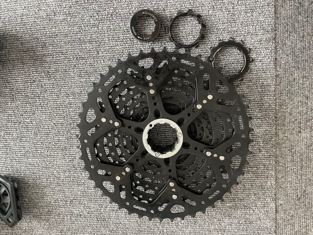 micro SHIFT Advent X レバー+スプロケット+ディレイラー