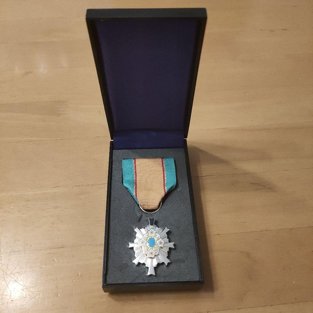 【激レア 極美品】第五級 防衛功労章 第14号賞詞 防衛記念章 最新タイプ 勲章