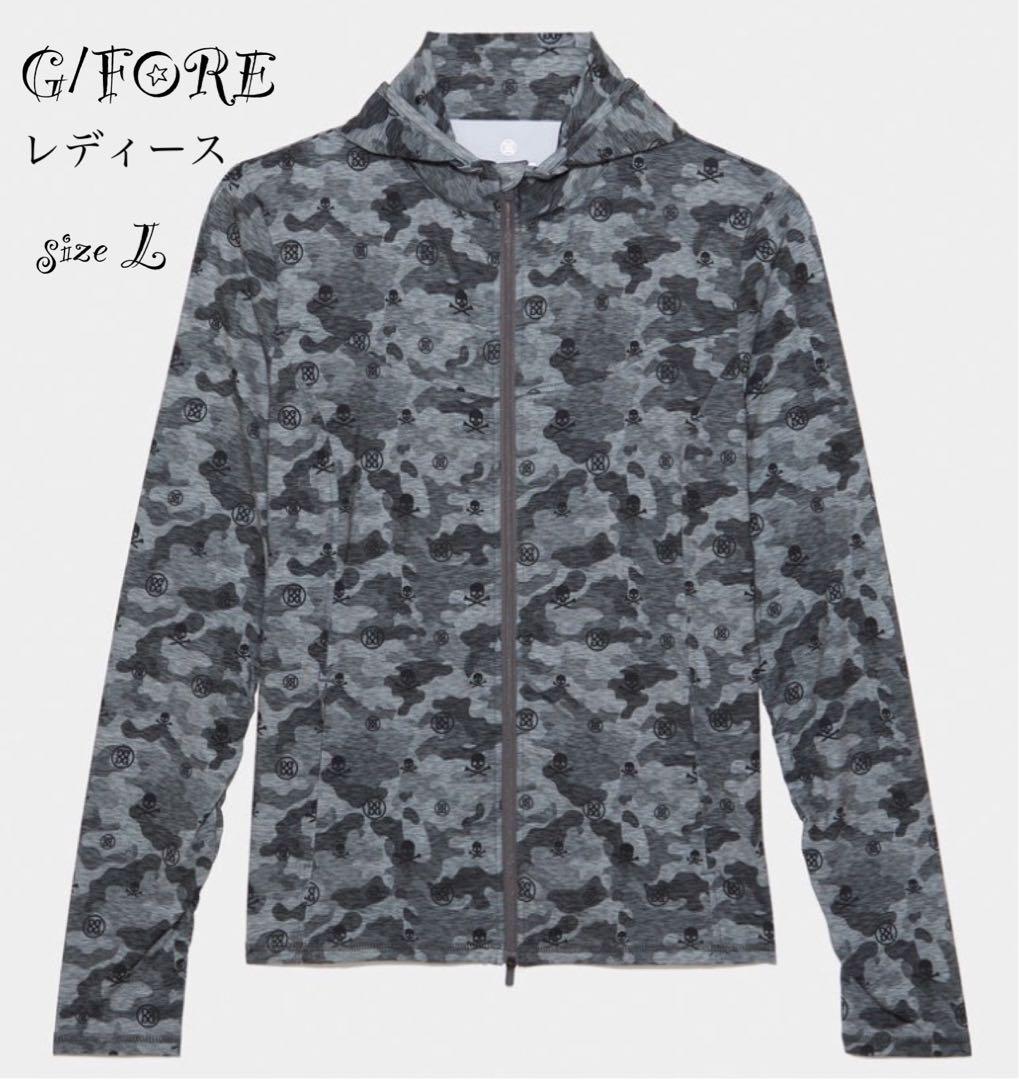 G/FORE海外ジーフォアレディースフルジップミッドレイヤーsizeL