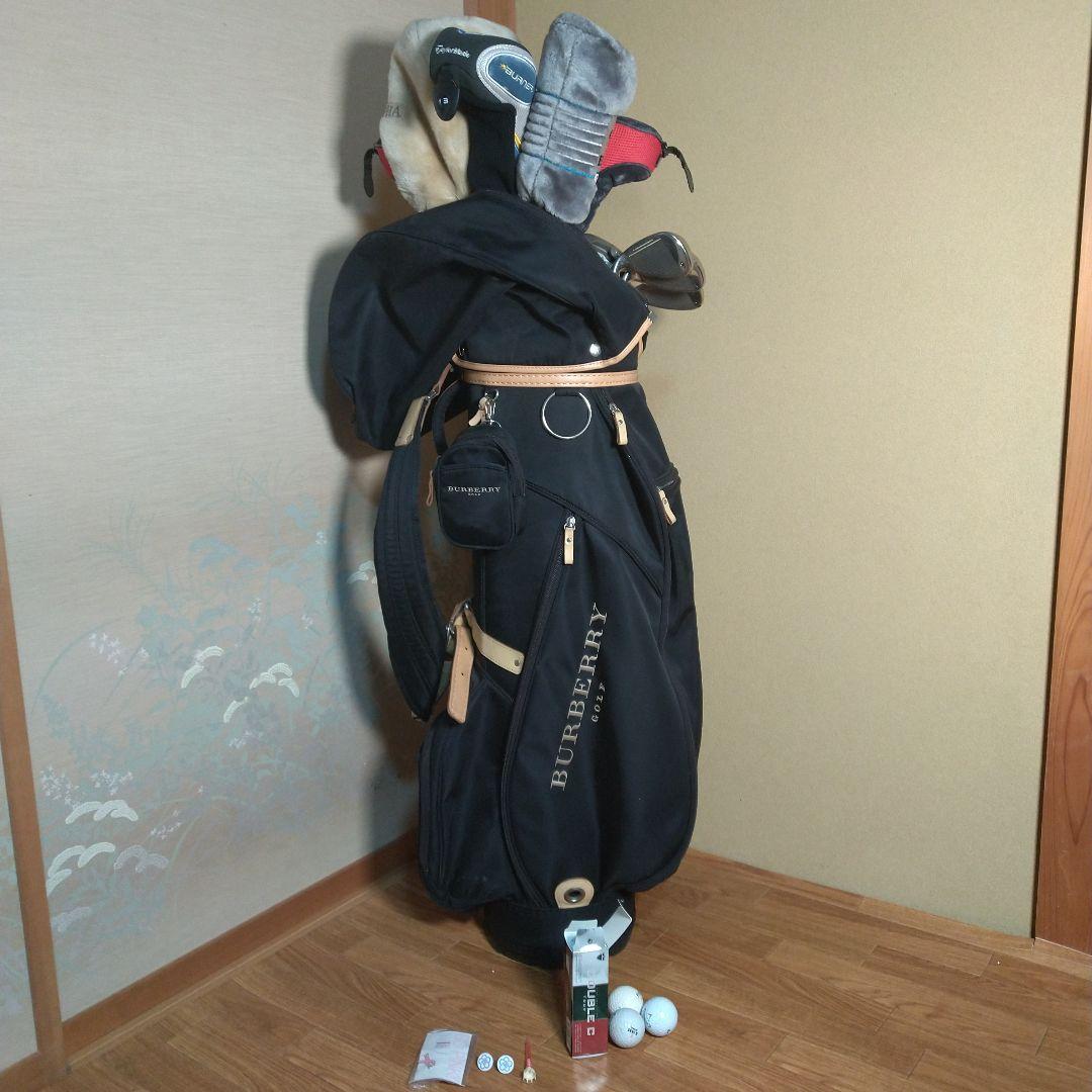 BURBERRY ゴルフバッグ クラブ11本 セット KS030