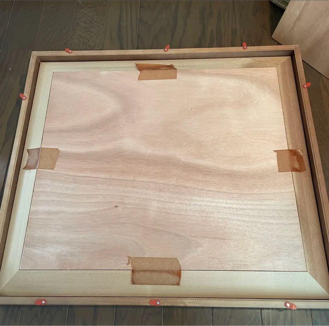 【水晶画】世界の名画 ロバート・ウッド　10月の朝 風景画 秋景色 風景画