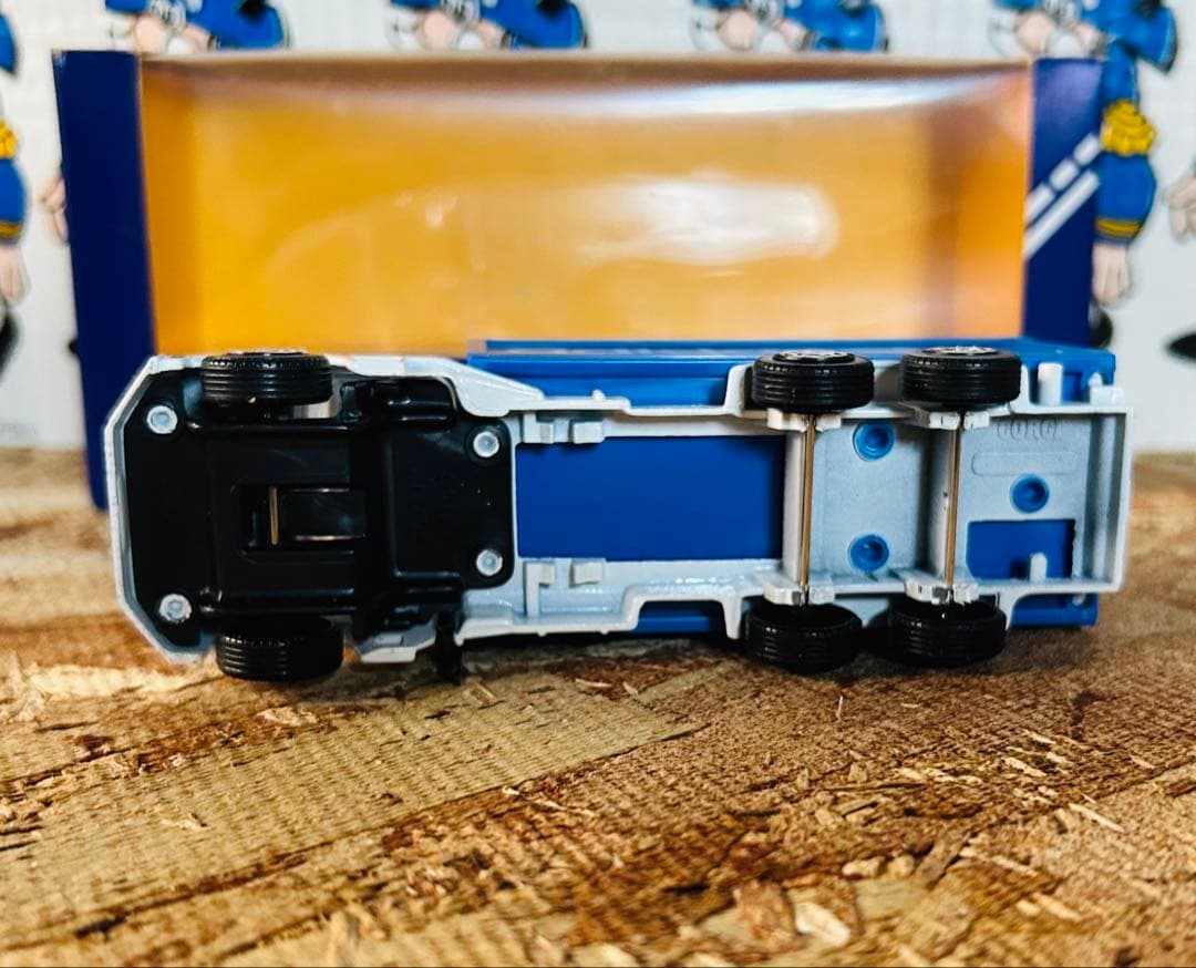 81' Corgi adidas Scania truckアディダスミニカーGB