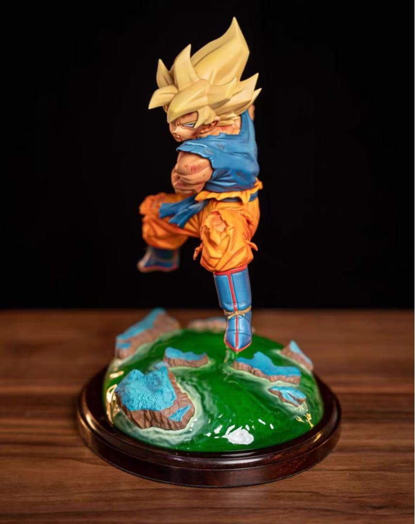 ドラゴンボール 孫悟空 ガレキ ガレージキット スタチューX③③⑦