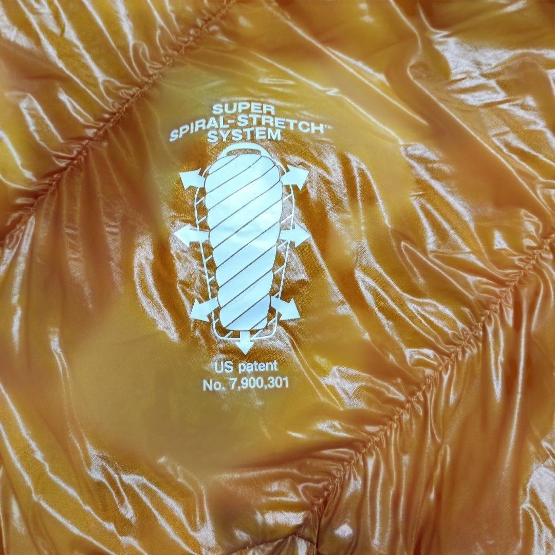 寝袋mont-bellシームレスハガー800EXP