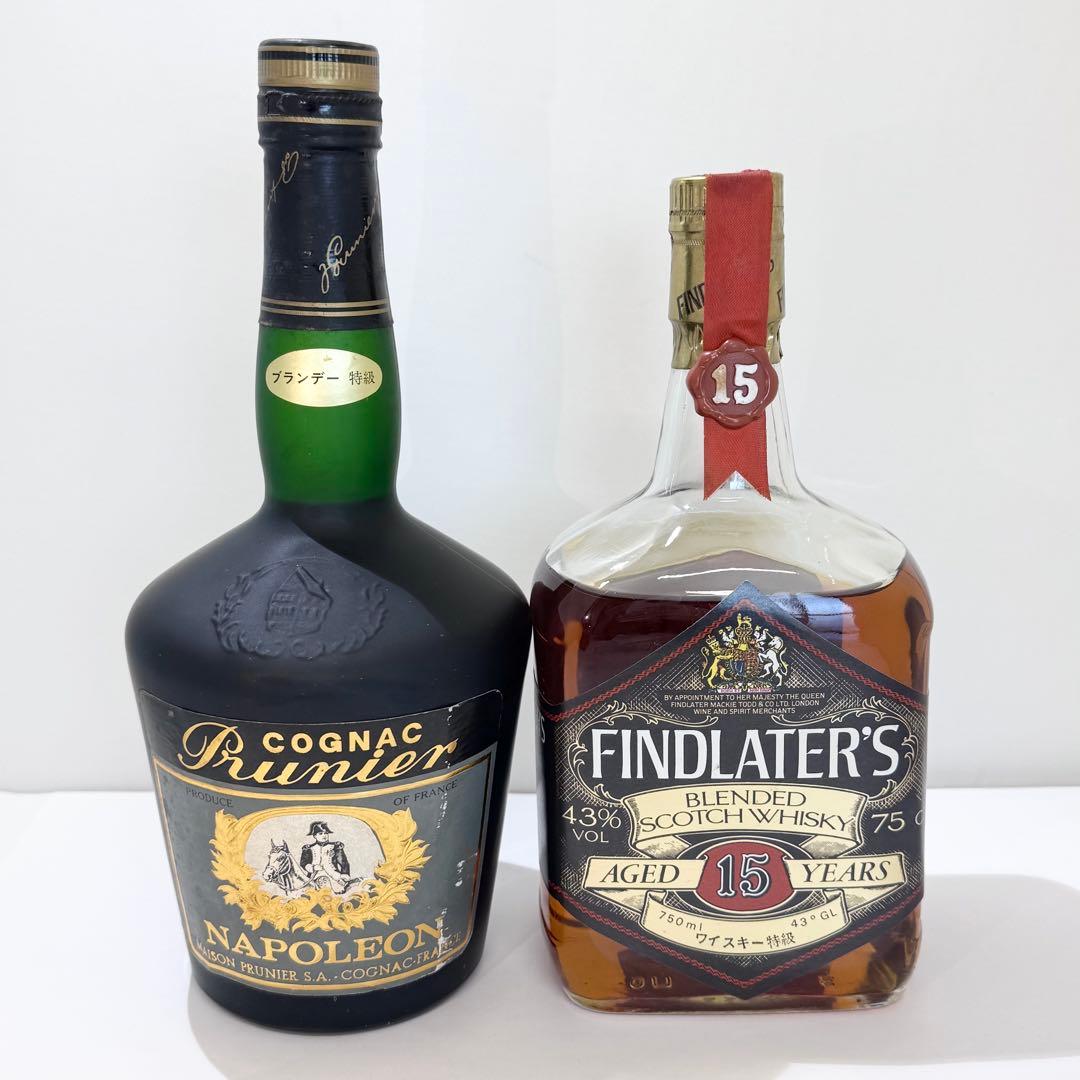 プルニエ ブランデー フィンドレイター スコッチウイスキー ギフトセット 古酒