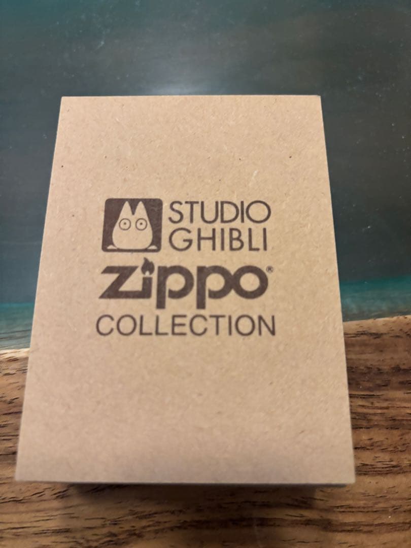 ジブリ　トトロ　zippo 初期の木箱入り　シリアルNo.4444