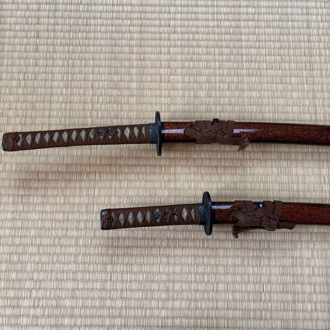 模造刀　日本刀 大刀と小刀のセット