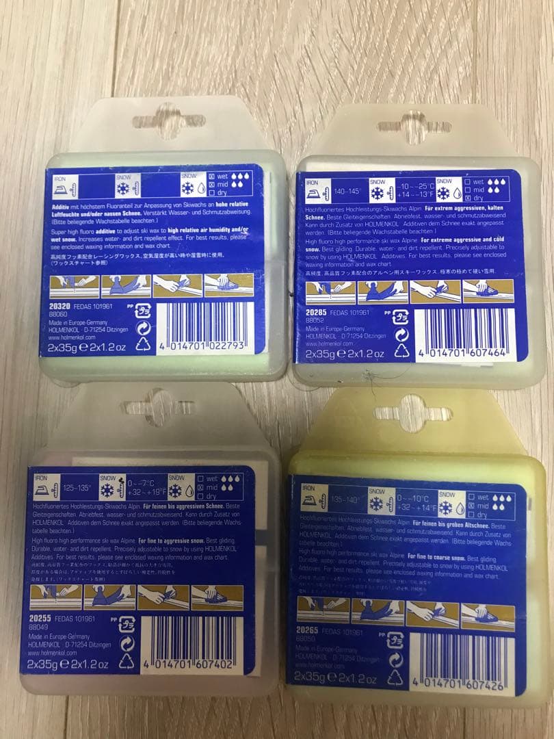 ホルメンコール　フッ素系ワックスセット 未開封