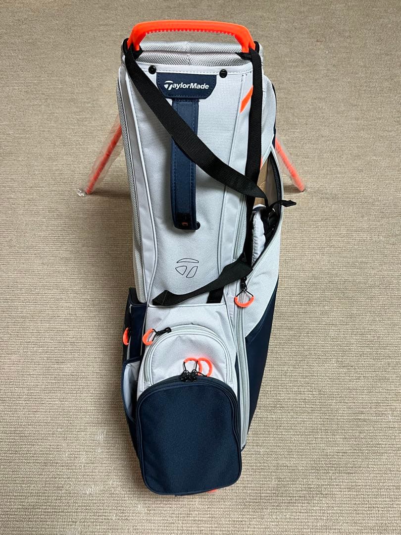 ぽ*ず様 【新品】TaylorMade スタンドバッグ グレー/ネイビー