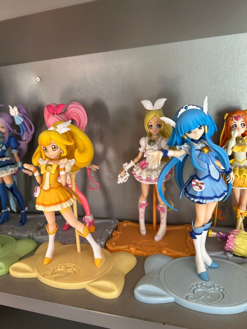 プリキュア　DXガールズフィギュア　セット