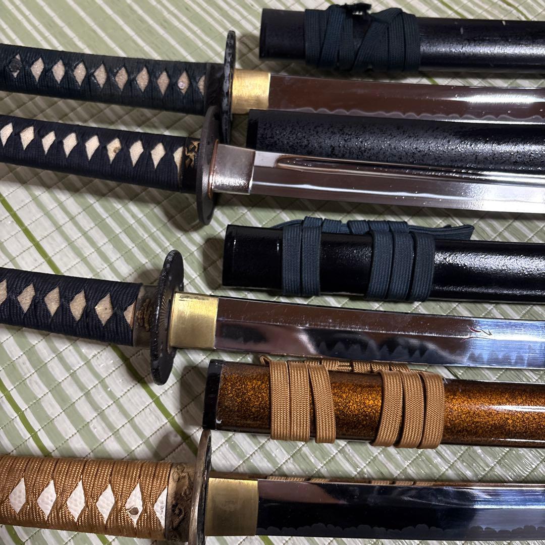模造刀　模擬刀　武士　侍　伝統工芸　剣　ソード　太刀　　鞘　鍔　セット