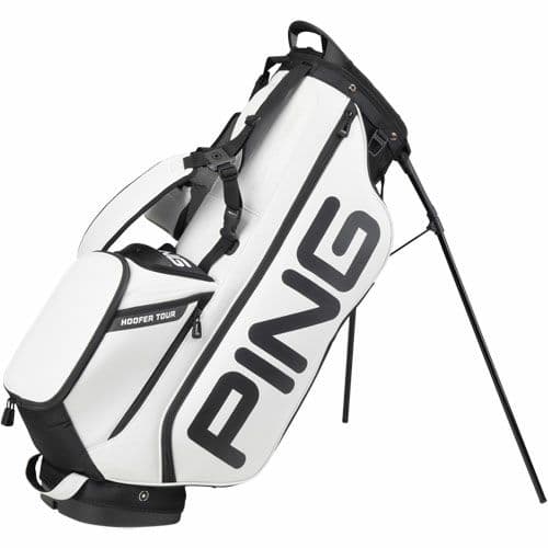 在庫1限定PING Hooferツアー白スタンドバッグtourフーファーusピン