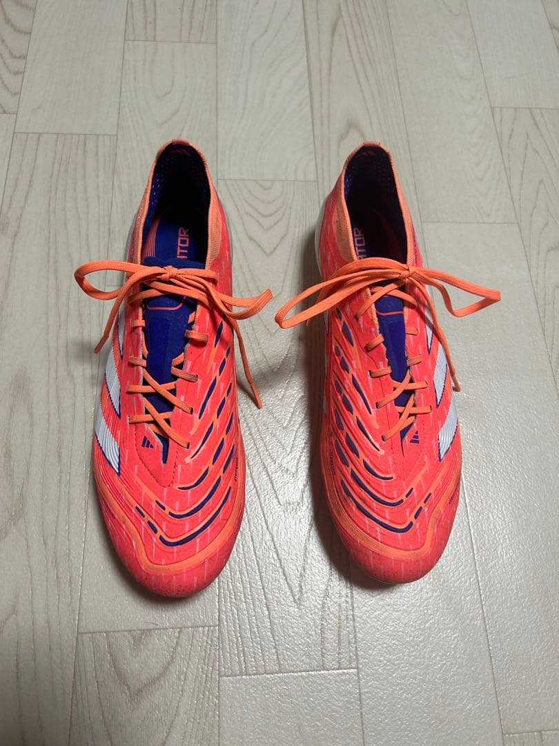 adidas Predator サッカーシューズ スパイク オレンジ27cm