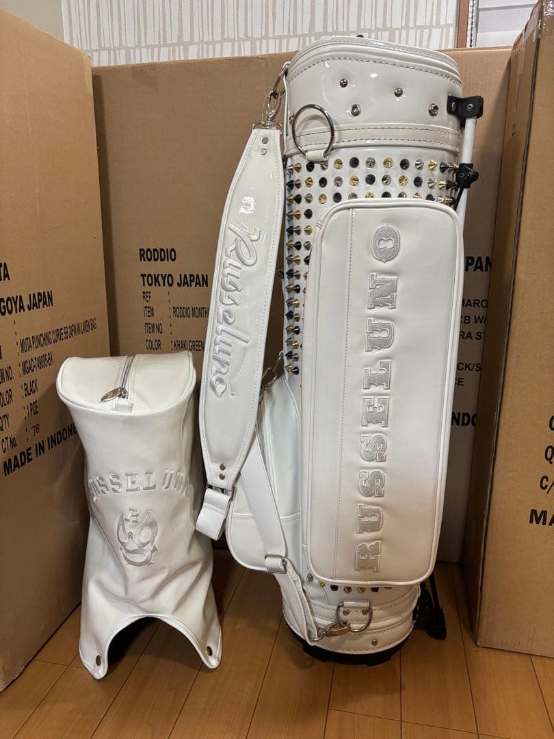 RUSSELUNO ラッセルノ ルチャ　スタンド式 キャディバッグ 6分割 美品