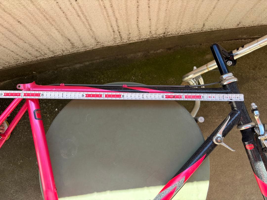 Panasonic Tange 2 ロードバイクフレーム ピンク