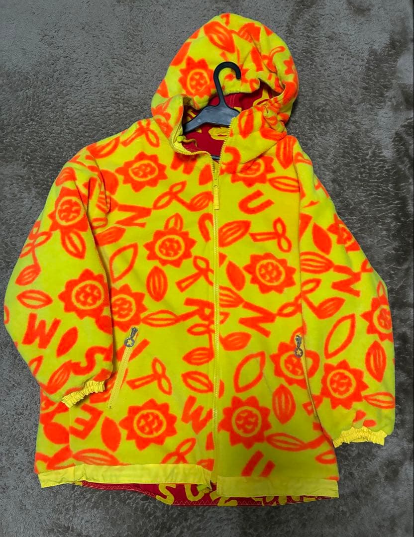 スキーウェア フード付き ジャケット ひまわり 両面タイプ ゴールドウイン制作