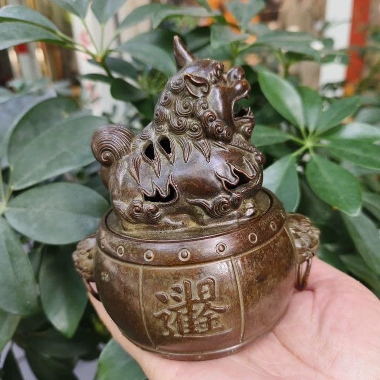 銅器 香炉 神獣香炉 香道具 茶道具 工芸品 置物