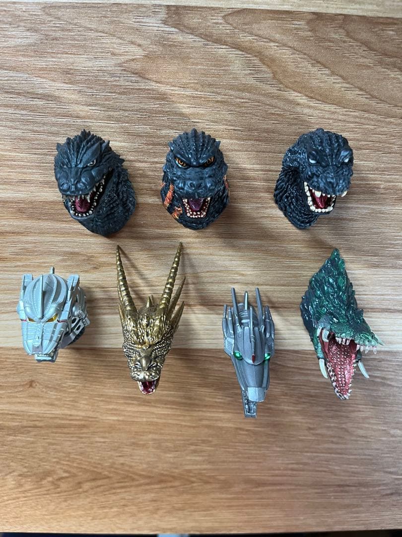 一番くじ　ゴジラ　モンスターヘッドマグネット