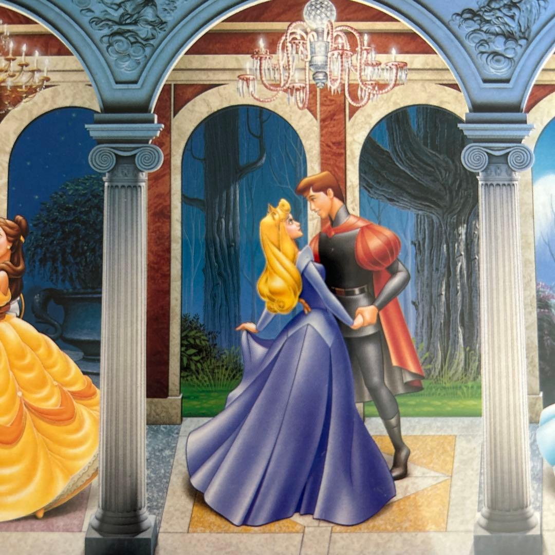 ディズニーキャラクター　パノラマジグソーパズル　プリンセス　5つの恋物語　希少