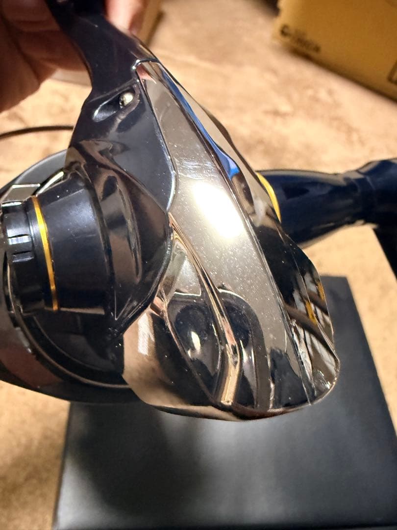 SHIMANO ステラ SW14000XG ゴメクサス製ノブ変更