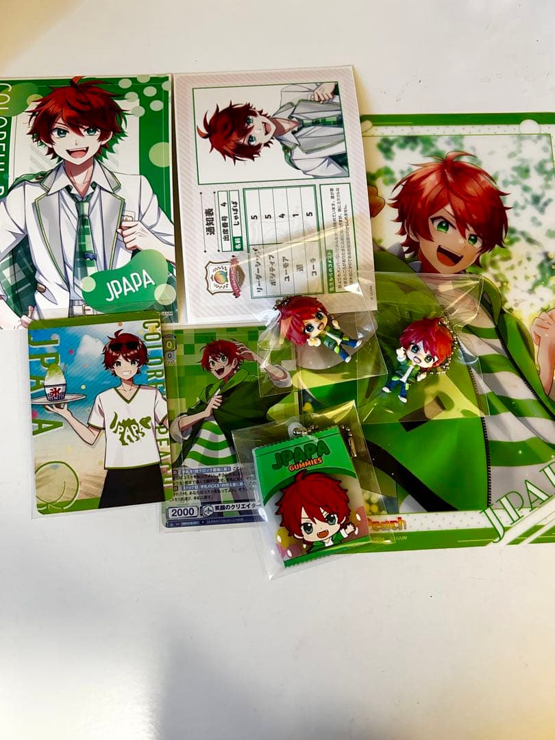 からぴち　カラフルピーチ　迷子グッズ