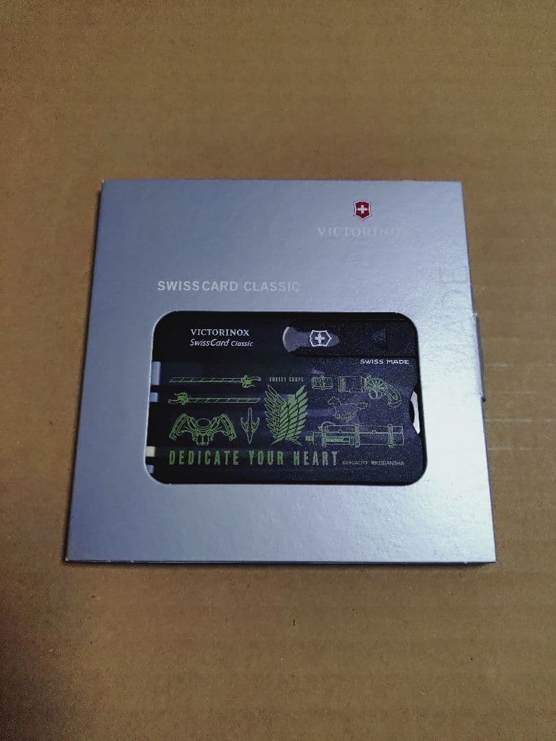 進撃の巨人 ビクトリノックス 調査兵団 スイスカード