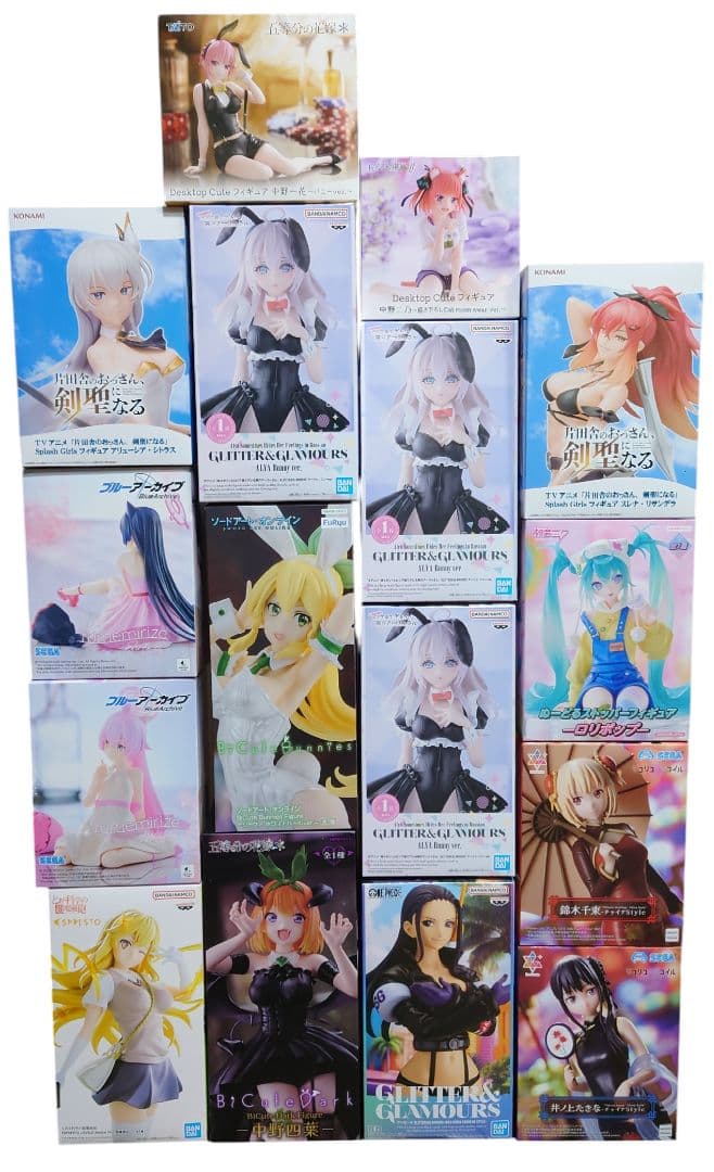 美少女プライズフィギュア　まとめ売り　16点セット