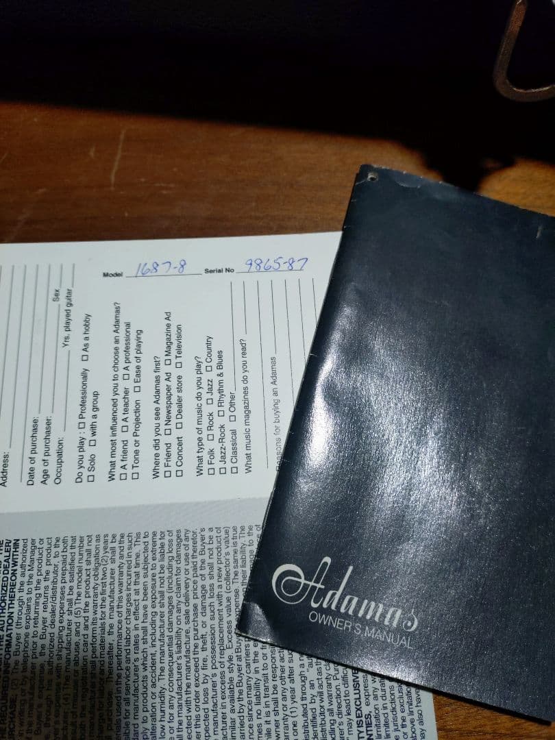 最終値下げ　Ovation　スーパーアダマス1687-8メンテナンス済