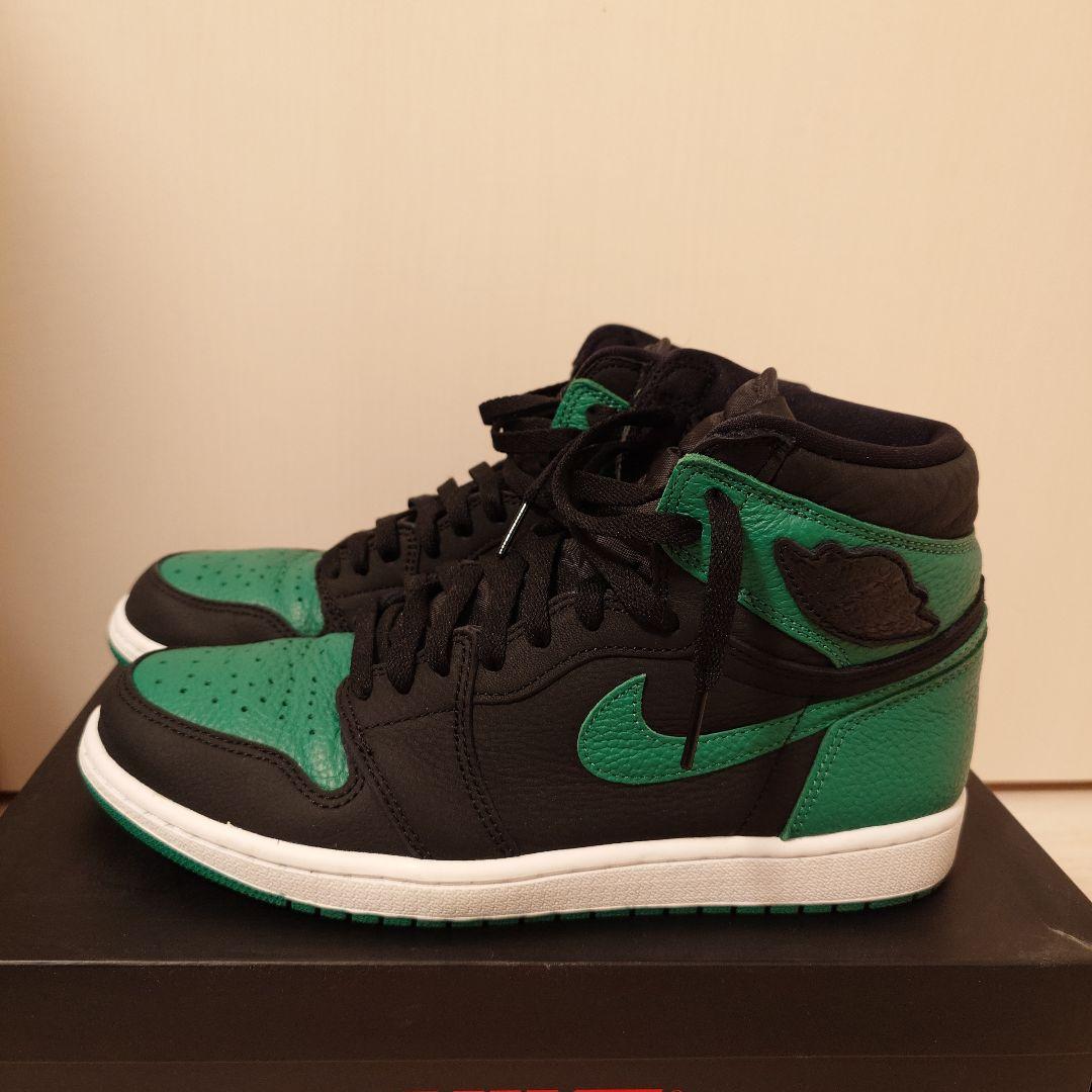 JORDAN1 RETRO HIGH OG PINEGREEN 28cm 美品
