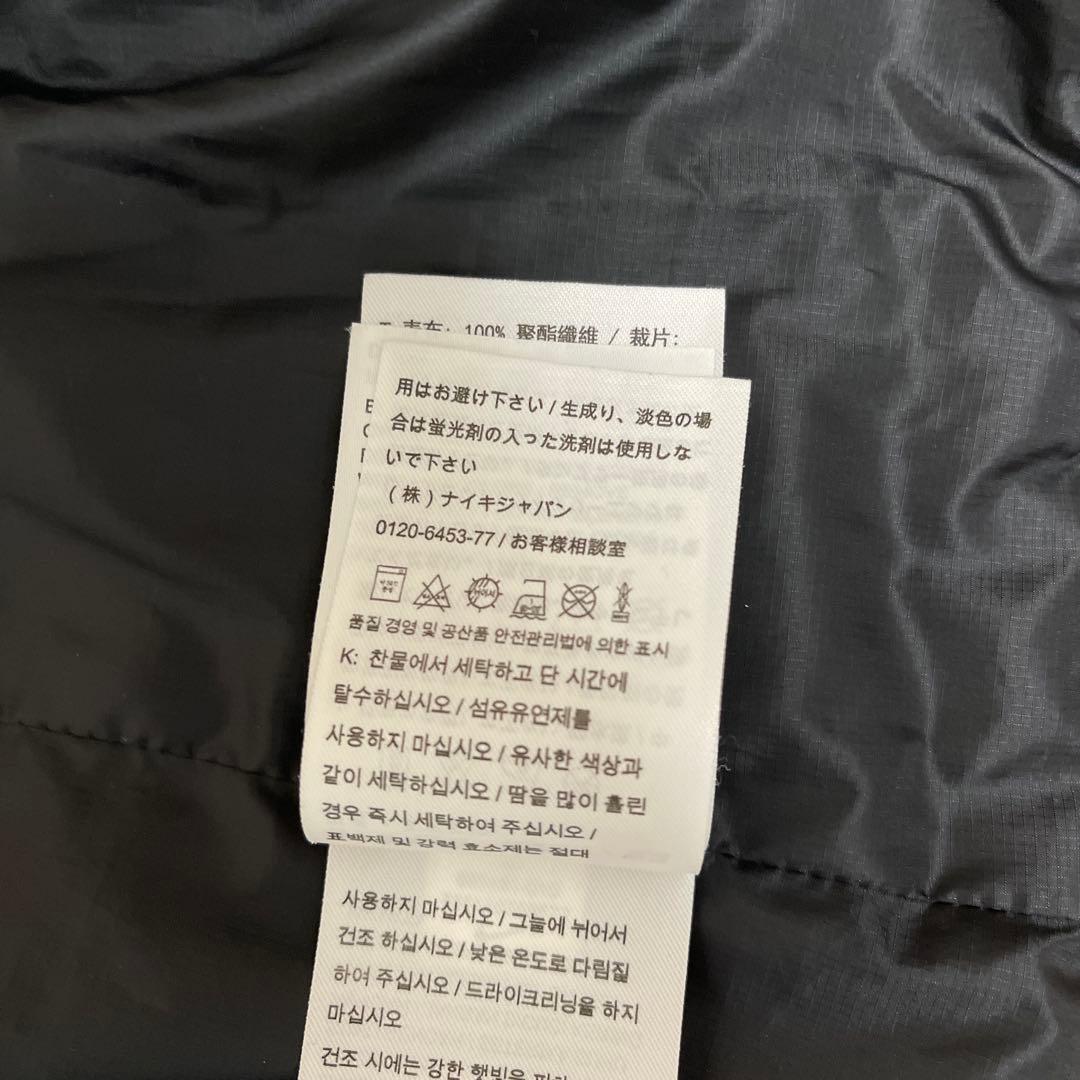 NIKE GOLF エアロロフトフィルジャケット　ブラック　サイズL