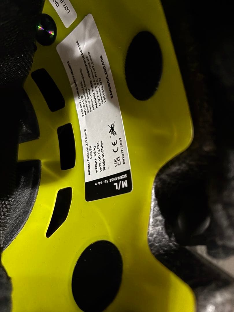 sandbox CLASSIC 2.0  MIPS ヘルメット