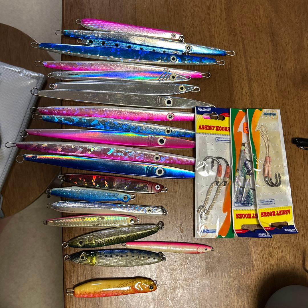 ゆきじゃぱんリバレイウェイディングベストメタルジグセット売り