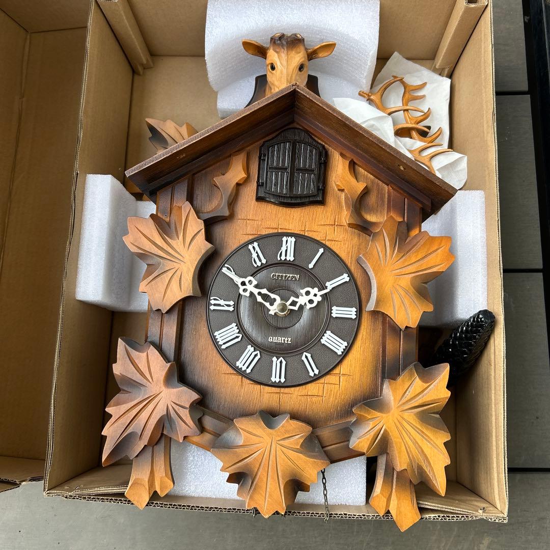 Guten カウクロック auratz 木製