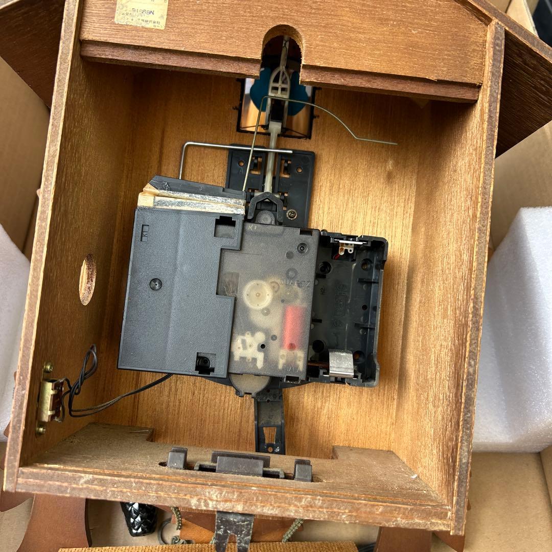 Guten カウクロック auratz 木製