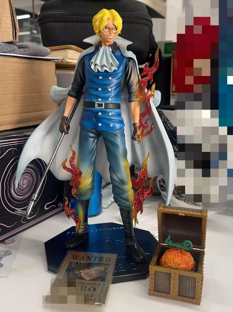 ワンピース 革命軍 サボ ガレージキット フィギュア スタチュー 塗装済み完成品