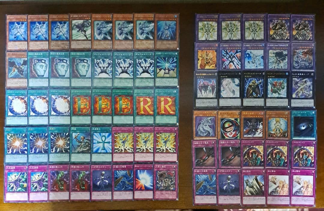 遊戯王　ゲートボール　1103環境　デッキ　ピュアHERO　黒スリーブ　構築済み