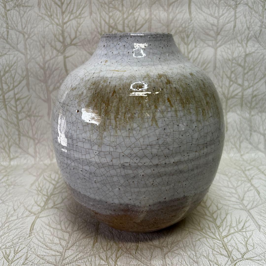 [萩焼]陶芸の壺　花瓶　花器