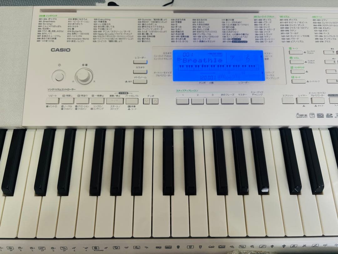 CASIO LK-218 61鍵盤 電子キーボード