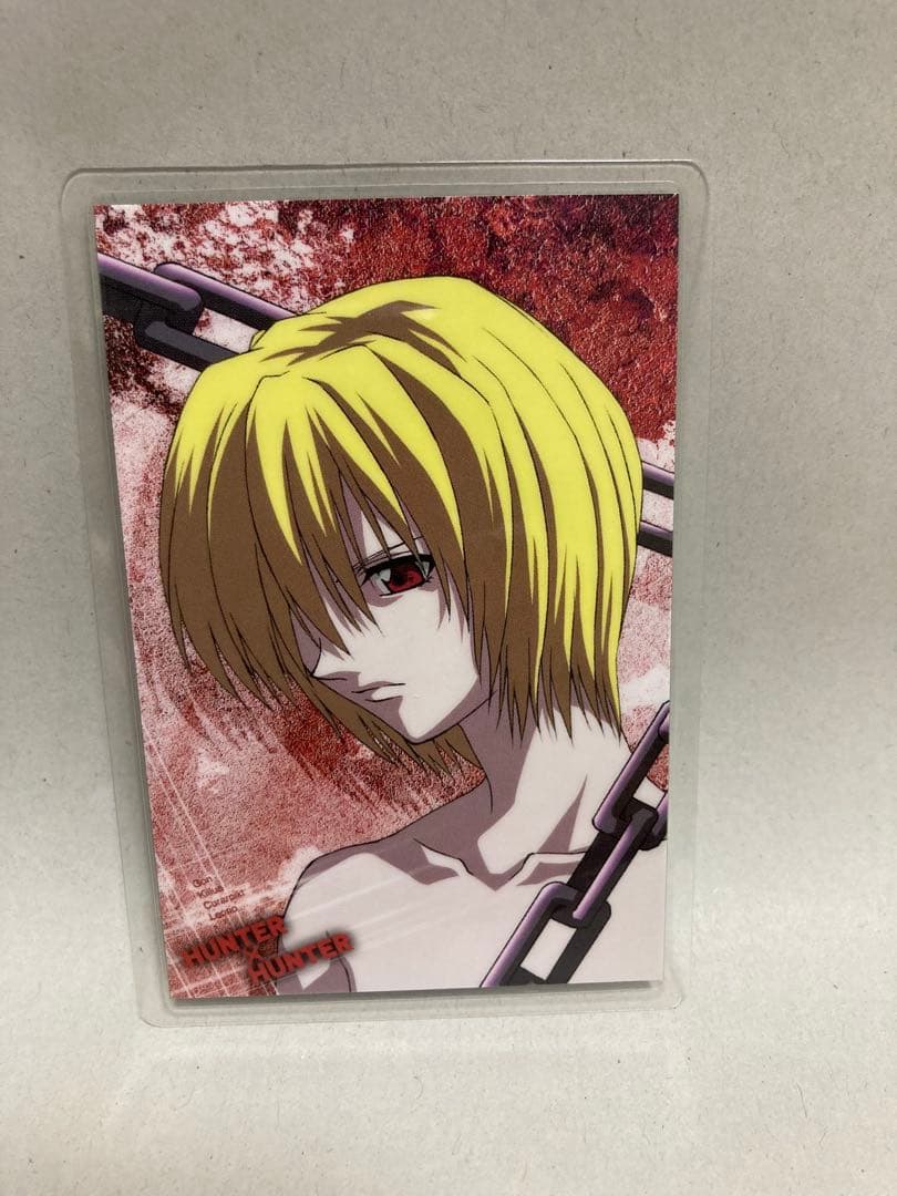 クラピカ ラミネートカード　NO.34 レア　旧アニメ　絵柄