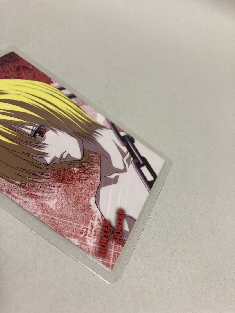 クラピカ ラミネートカード　NO.34 レア　旧アニメ　絵柄