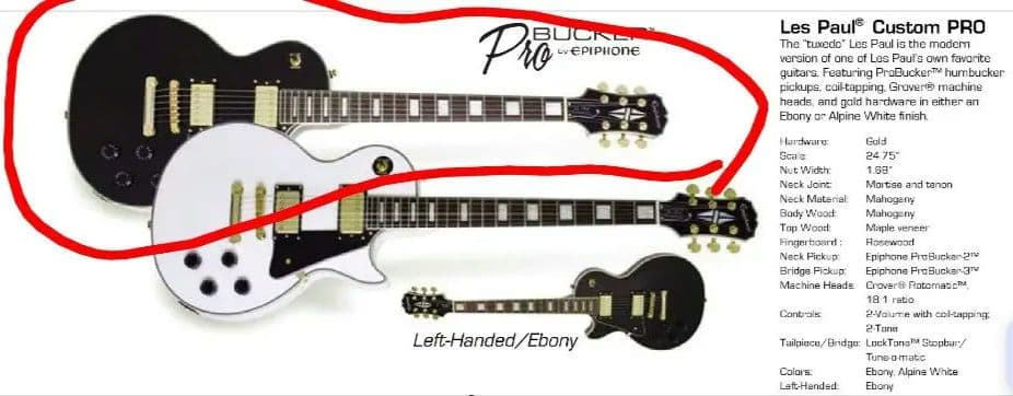 メンテ済｜Epiphone Les Paul Costom PROブラック