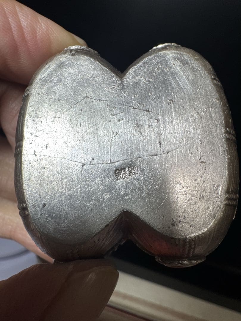 約153g 純銀 銀製 銀無垢 恵比寿大黒 置物