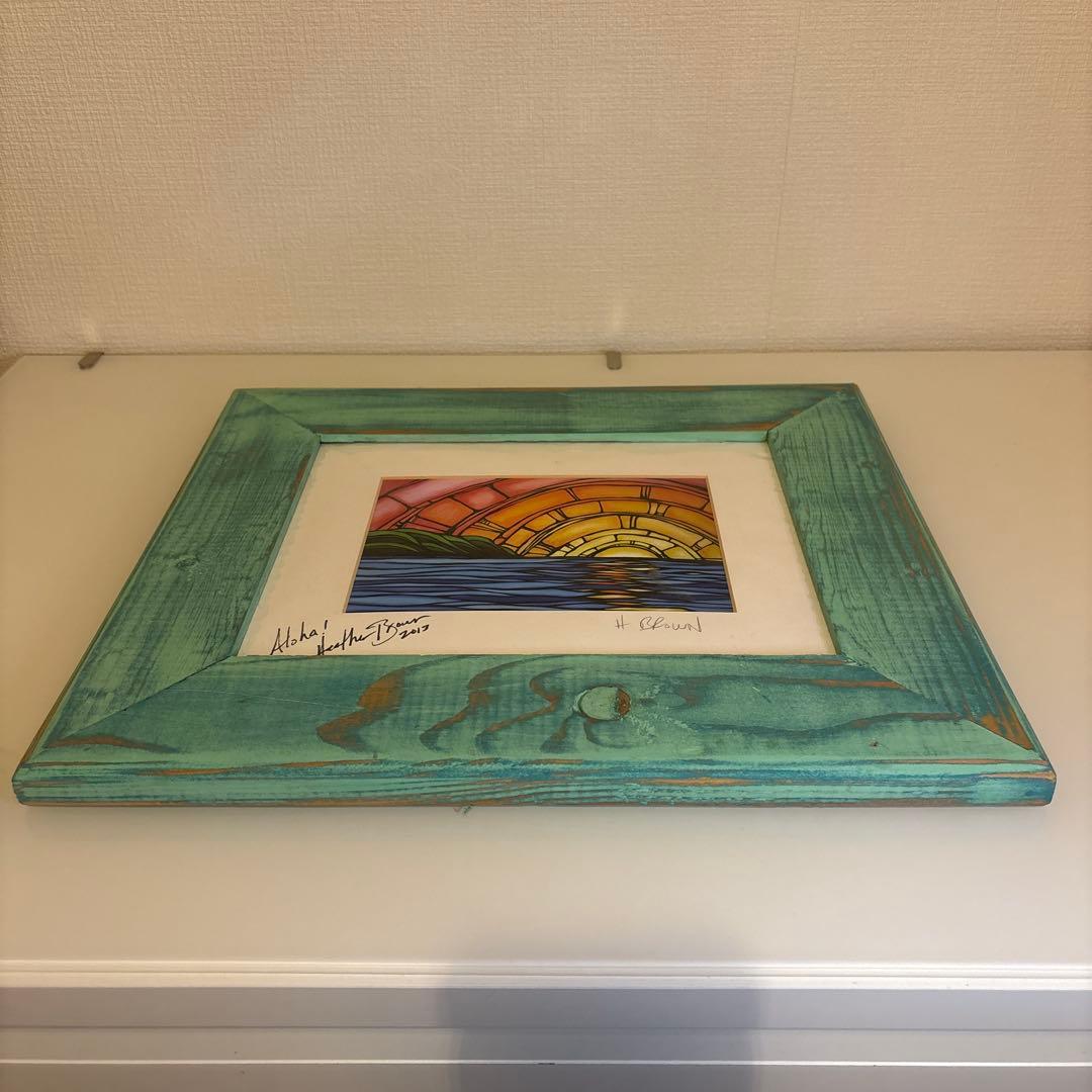 ヘザーブラウン Heather Brown 風景画 2013年 サイン入り