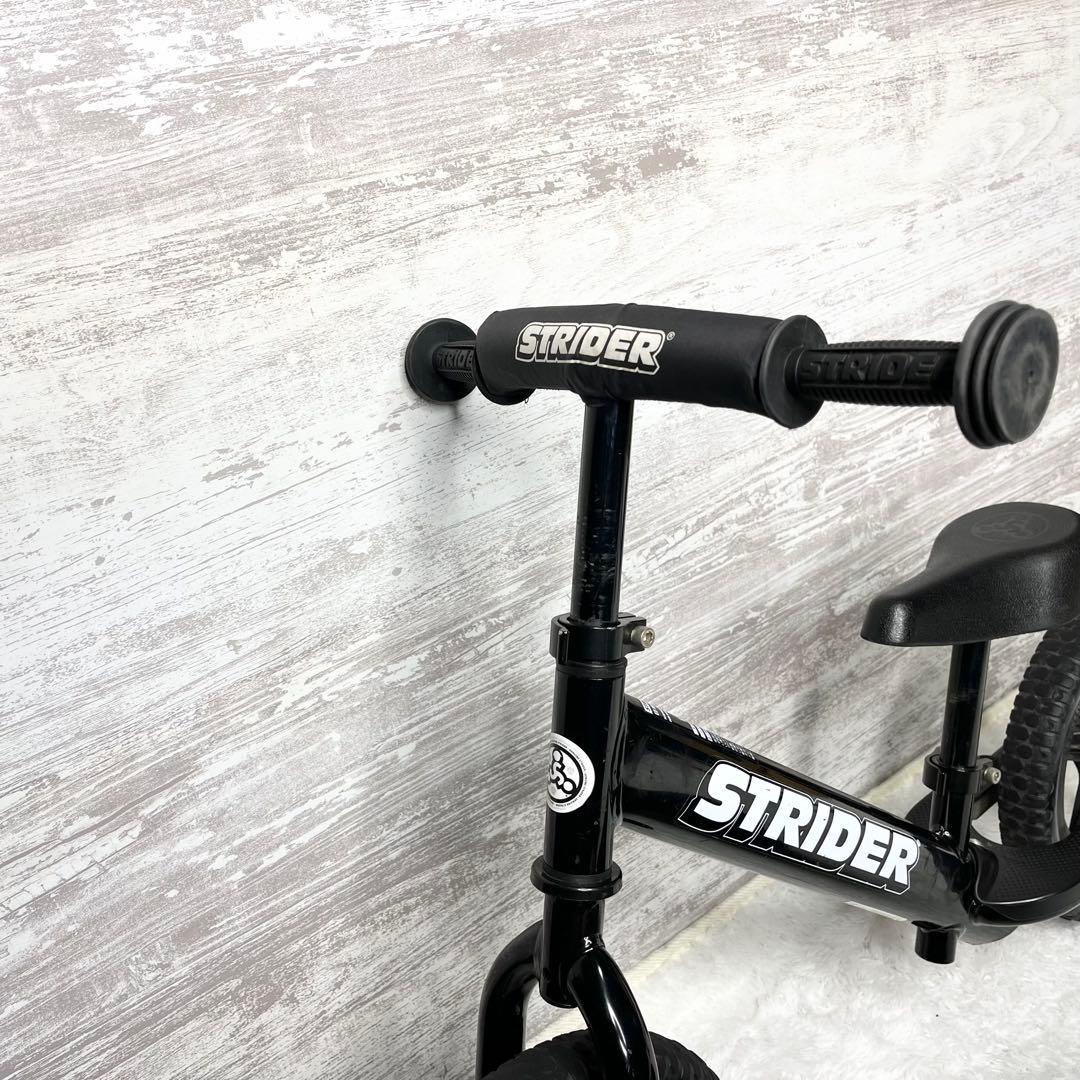 美品　STRIDER スポーツバランスバイク ブラック スポーツモデル