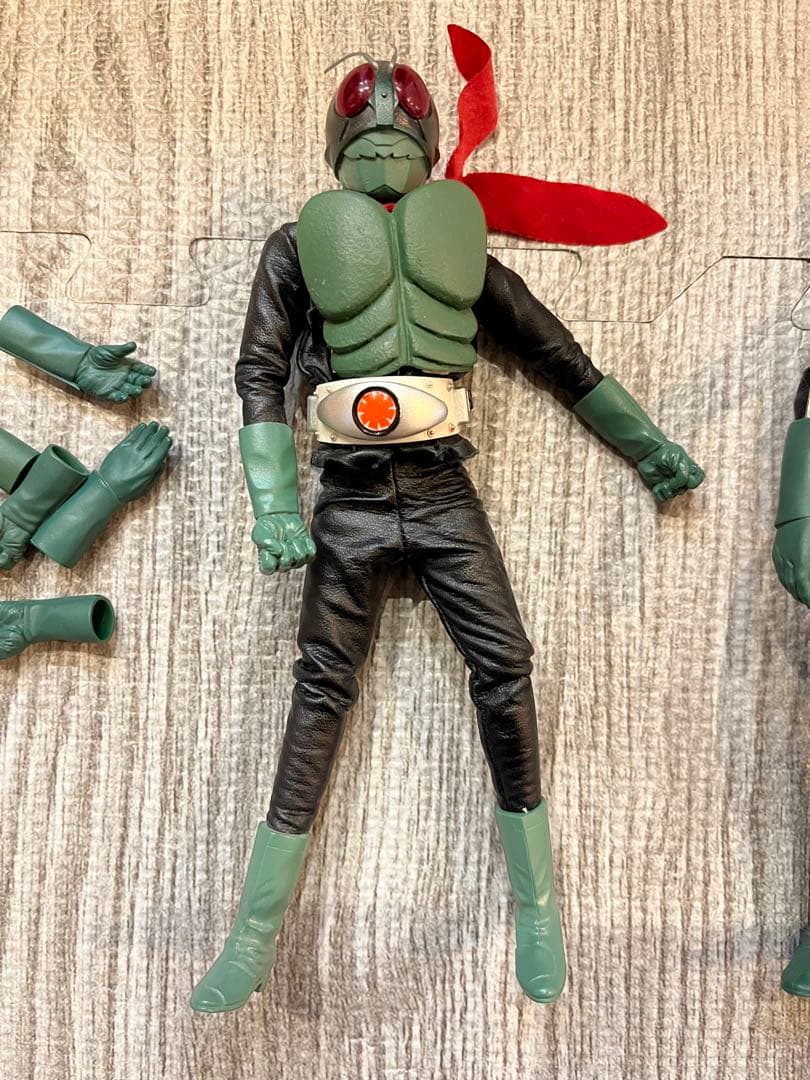 【昭和ライダー】仮面ライダー 1号 2号 フィギュア 2体 レトロ