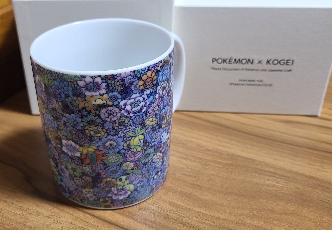 ポケモン工芸展　マグカップ　マグ　葉山有樹　万花彩3個セット
