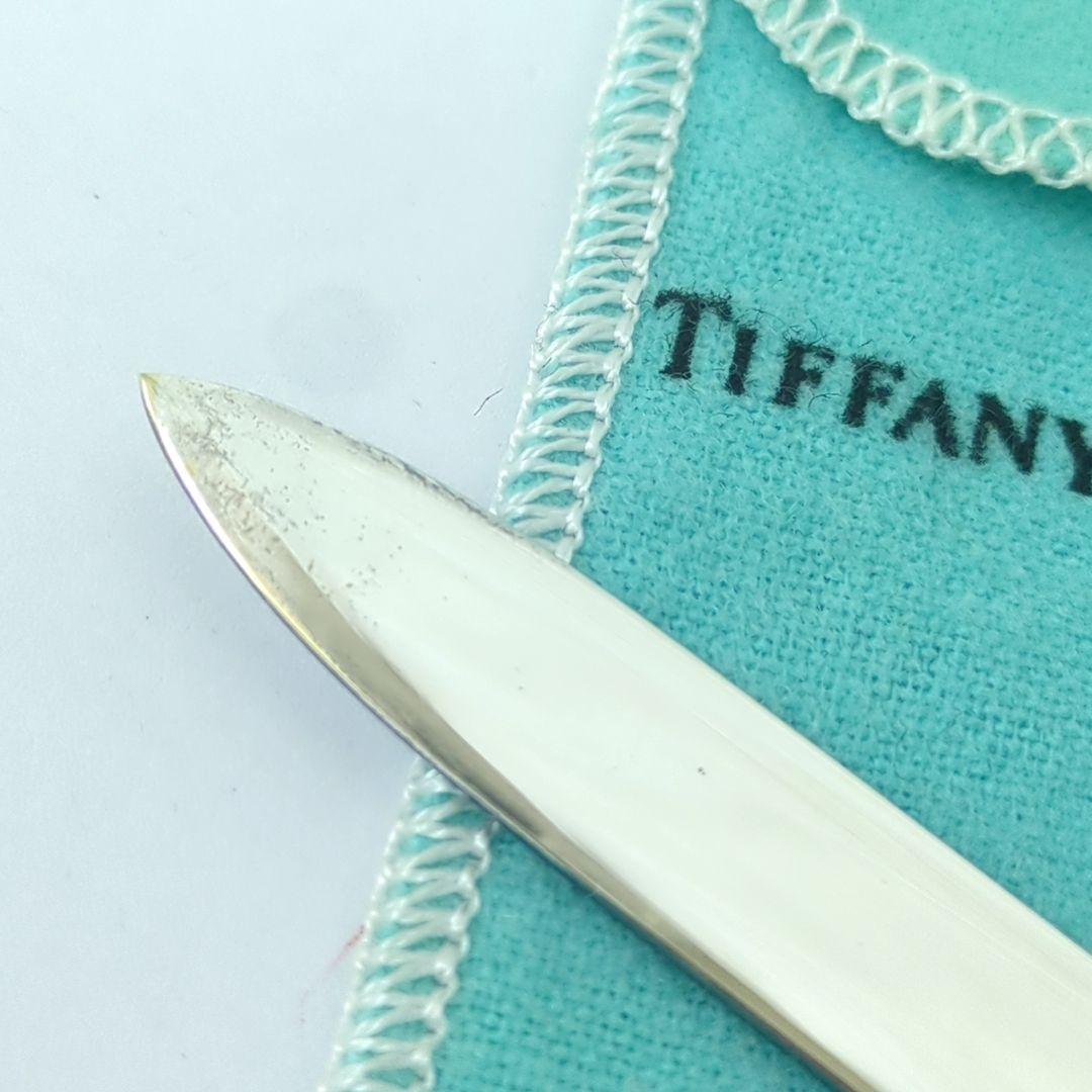 ティファニー レターオープナー ペーパーナイフ シルバープレート　刻印あり