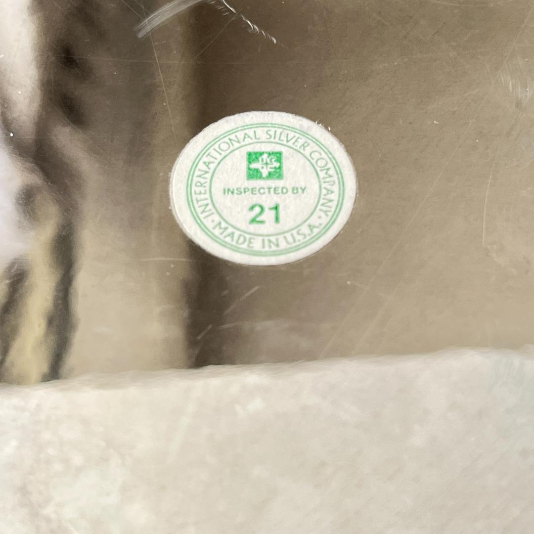 【INTERNATIONAL SILVER】ギャラリートレー 38cm