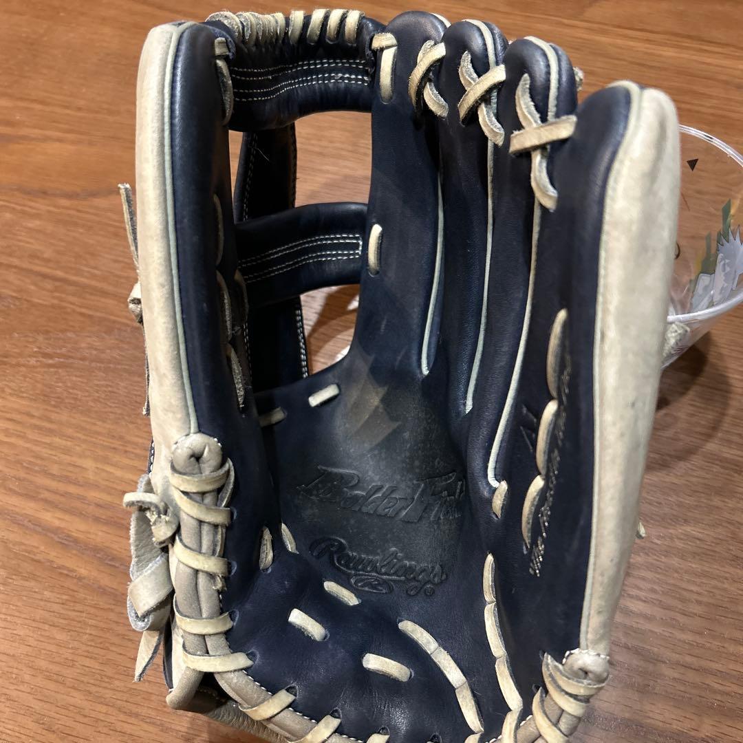 Rawlings 軟式　グローブ ネイビー/ベージュ